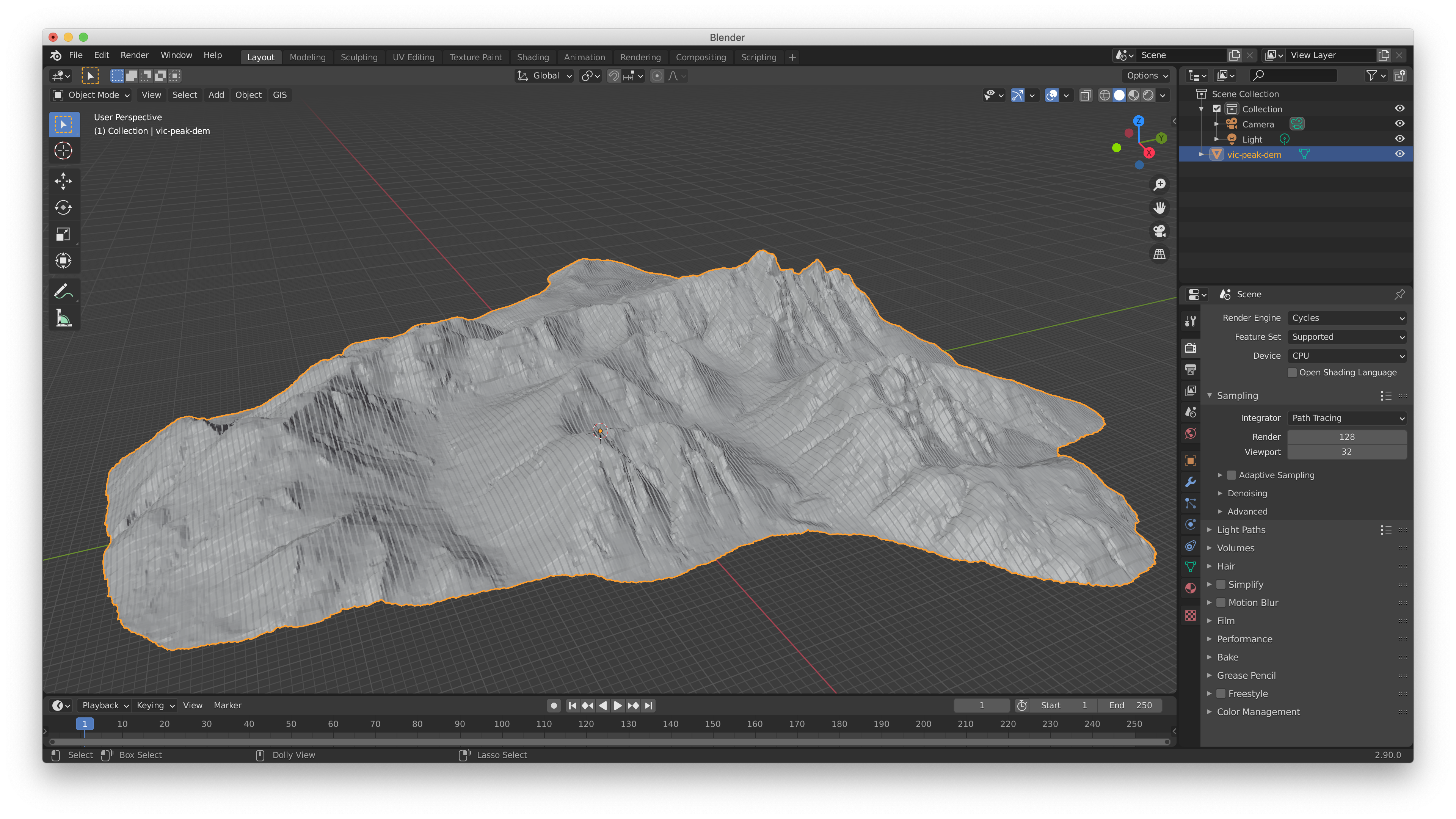 how to import a map to blender on mac